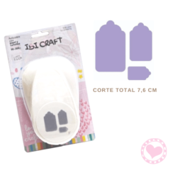 Perforadora Artistica Ibi Craft 76mm 3" TAG x3