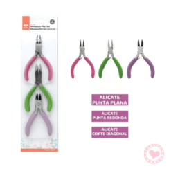 Set Pinza y Alicate Sunlit x3
