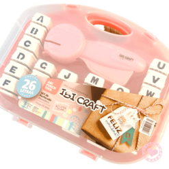 Set de Perforado Ibi Craft Valija Abecedario Pinza + 26 Letras