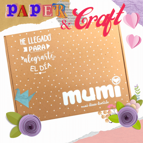 BOX Paper and Craft MUMI Diseño Divertido