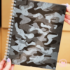 Cuaderno Escolar Punto Cero Cuadriculado 21x27cm Camuflado