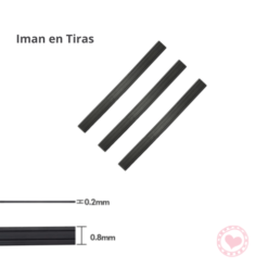 Iman en Tiras Ibi Craft 1cm Ancho x10cm x10pcs