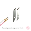 Repuesto Cuchillas Bisturi Ergonómico x2 Hojas