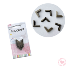 Protectores Metalicos de Esquinas Ibi Craft Bronce