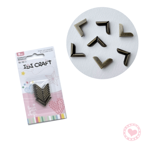Protectores Metalicos de Esquinas Ibi Craft Bronce