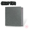 Carpeta Escolar Rexon 3x40 Classic Glitter Film Plateado