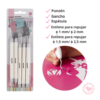 Set Herramientas Manuales x5 Vinilo Stylus Ibi Craft