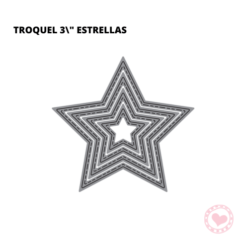 Troquel 3¨ Estrellas Sunlit Ibi Craft cod.658052