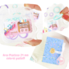 Aros Plasticos Ibi Craft 4 Colores Pasteles 24mm x24 cod.120207