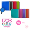 Carpeta Escolar Rexon N*5 Tapas PVC Color Rosa