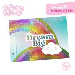 Carpeta Escolar Rexon N*5 Tapas Color Dreams Dream Big