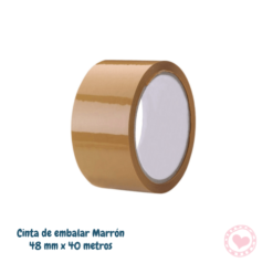 Cinta de Embalar 48mm x 40 Metros Marron