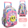 Mochila Chimola Flower Power - Carro 18"