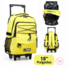 Mochila Chimola Carro Elásticos 18" - Yellow