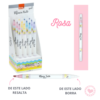 Resaltador Mágico Borrable Color Pastel Rosa x1 Brw