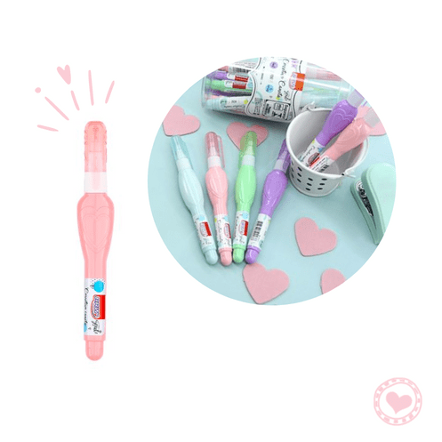 Lapiz Corrector Liquid Paper Cuerpo Pastel Rosa 4ml Brw