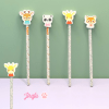Lapices con Topper Wild and Free Jirafa Wero