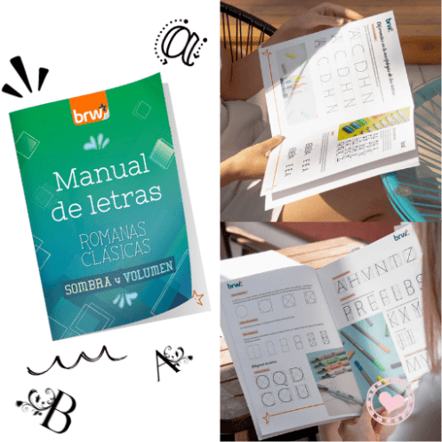 Manual De Letras Caligrafía Lettering Teoria Y Practica Brw