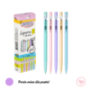 Portaminas 0.7m Plástico Colores Pastel Lila Brw