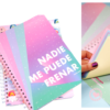 Cuaderno A4 Rainbow Pastel Punto Cero Nadie Me Puede Frenar