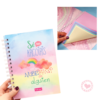Cuaderno A5 Rainbow Pastel Punto Cero Arcoiris