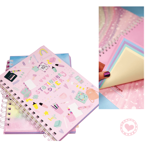 Cuaderno A5 Rainbow Pastel Punto Cero Stationery Lover