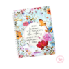 Cuaderno Escolar Rayado 21x27cm Punto Cero Flores