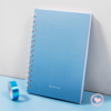Cuaderno Universitario A4 TD Rayado BP Punto Cero Pastel Celeste Metalizado