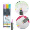 Microfibra Brw Fine Liner Blíster x6 Colores Pastel