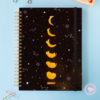 MI Cuaderno Base A4 Punto Cero T/D Rayado Lunas Gatitos