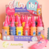 Adhesivo Glitter Ibi Craft x30ml Amarillo
