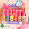 Adhesivo Glitter Ibi Craft x30ml Verde