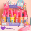 Adhesivo Glitter Ibi Craft x30ml Violeta