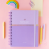 MI Cuaderno Base A4 Punto Cero T/D Rayado Lila