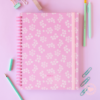 MI Cuaderno Base A4 Punto Cero T/D Rayado Florcitas Rosadas
