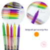 Bolígrafo Gel Fluo Brw 1.0mm x1 Naranja