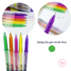 Bolígrafo Gel Fluo Brw 1.0mm x1 Verde
