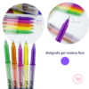 Bolígrafo Gel Fluo Brw 1.0mm x1 Violeta