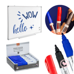 Marcador P/ Pizarra Recargable BRW x1 Azul