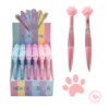 Boligrafo Multipaper c/Led y Capsula c/Diamantes Huella Rosa