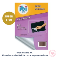 Hoja Iman A4 Ibi Craft x10hojas