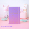 Libreta A7 T/D Multipaper Sparkly Notes and Ideas Lila