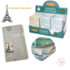 Libreta A6 T/D Multipaper Travel Torre Eiffel