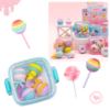 Goma de Borrar Multipaper Candy Mini Tupper Chupetin