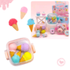 Goma de Borrar Multipaper Candy Mini Tupper Helados