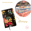 Libreta B6 T/D Multipaper Flower Notebook Fondo Negro