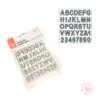 Troquel 4.25¨ Abecedario Sunlit Ibi Craft