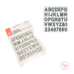 Troquel 4.25¨ Abecedario Sunlit Ibi Craft