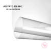 Acetato Transparente Ibi Craft 200 micrones 35x50cm x1Hoja