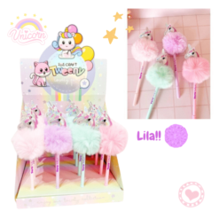 Boligrafo Tweeny Expo IbiCraft Unicornio Lila